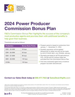 FG Power Producer Commission Bonus Plan