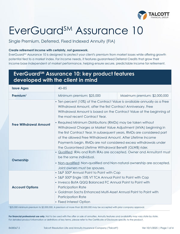 Agility 10 fact sheet
